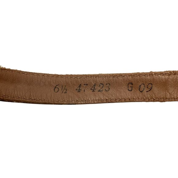 Paul Green Reese Slingback Womens 9 Brown Leather Sandals Criss Cross Straps - Picture 12 of 16